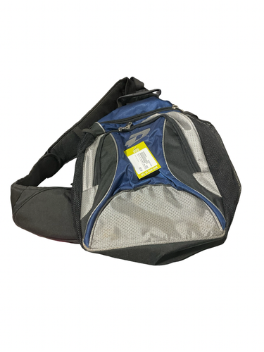 Used Demarini BLK/BLUE ONE SHOULDER BAG BB/SB Player Carry Bag Navy Blue 11834-S000056433