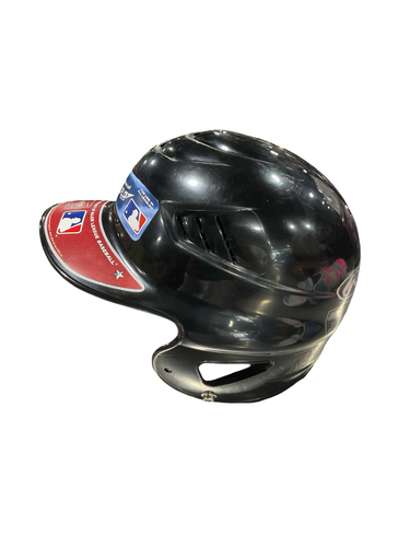 Used Rawlings 6 1/2 - 7 1/2 Batting Helmet No Mask Black One Size 11834-S000056508