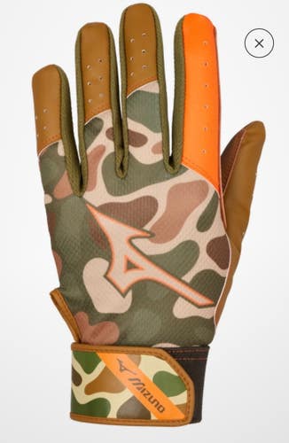 New MVP DUCK CAMO TBALL BATTING GLOVES 11834-MIZ3304628U8U01