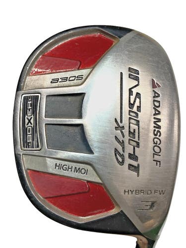 Adams A3OS Boxer Insight XTD 3 Hybrid FW 19* RH Regular Graphite 42.5" New Grip