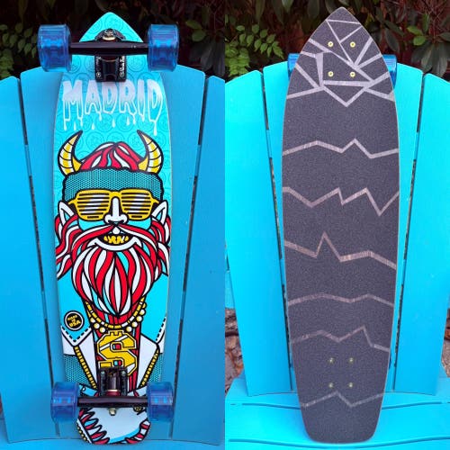 Madrid Custom Complete Longboard Skateboard 9” Paris RKP Trucks Sector 9 Wheels