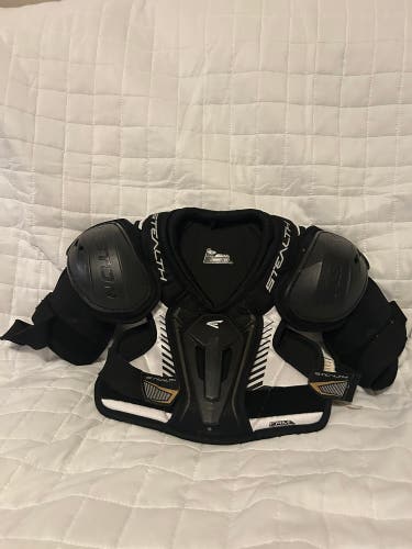 Small Junior Easton Stealth Shoulder Pads (Used)