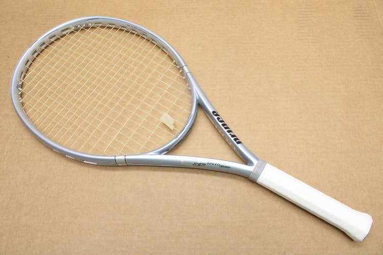 PRINCE O3 SPEEDPORT SILVER XF TENNIS RACQUET (4 1/4) JAPAN DEMO. NEW GRIP!!