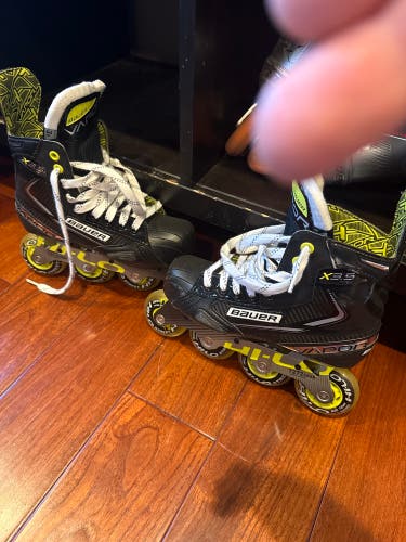 Bauer Vapor X3.5 Inline Skates Regular Width Size 3.5 (Used)