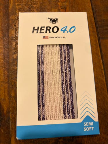ECD Hero 4.0 Mesh New Lax Lacrosse New Head Stringing