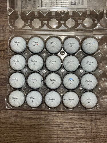 20 Titleist Pro V1 Golf Balls - 5A MINT CONDITION ONLY