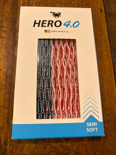 ECD Hero 4.0 Mesh New Lax Lacrosse New Head Stringing