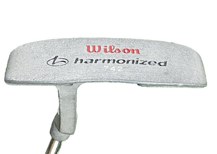 Wilson Harmonized 742 Insert Blade Putter LH Steel Shaft 34.5" New Midsize Grip