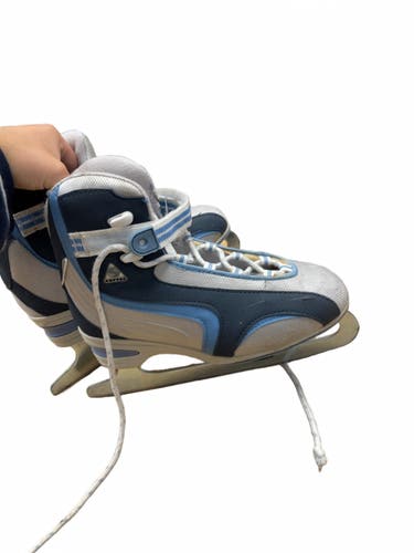 Softec Blue/Grey Ice Skates Size 6