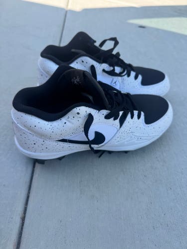 Men Air Jordan Stadium 90 Low Cookie n Cream Cleats HQ0210-100 size 9