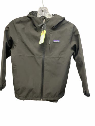 Patagonia Junior Rain Jacket - Black - Size 5/6