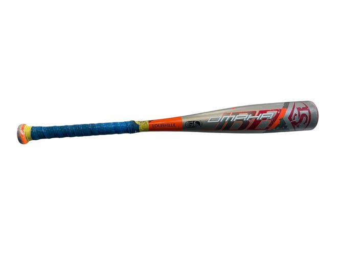 Used Louisville Slugger OMAHA JBB BB/SB USSSA 2 3/4 Bat 25" 11873-S000247306