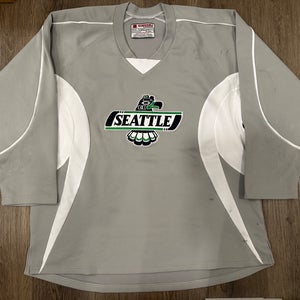 Seattle Thunderbirds Kamazu Pro Stock Practice Used Worn Hockey Jersey, Size XXL