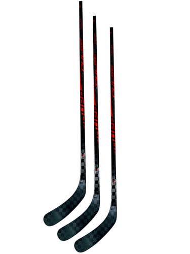 (3-Pack) New Senior Red RH Bauer Pulse, 82 Flex, P92