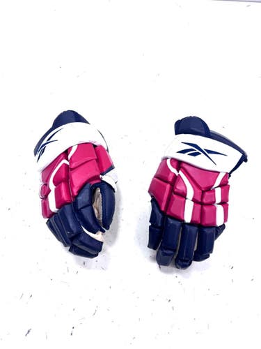 Used Reebok GLOVE Senior Gloves Royal Blue 14" 11860-S000314881