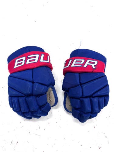 Used Bauer ROCHESTER AMERICANS Junior Gloves Royal Blue 11" 11860-S000314849