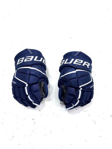 Used Bauer 3X PRO Junior Gloves Navy Blue 11" 11860-S000314847