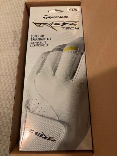 Men's Medium- Large TaylorMade Right Hand Glove (New) for left handed golfer
