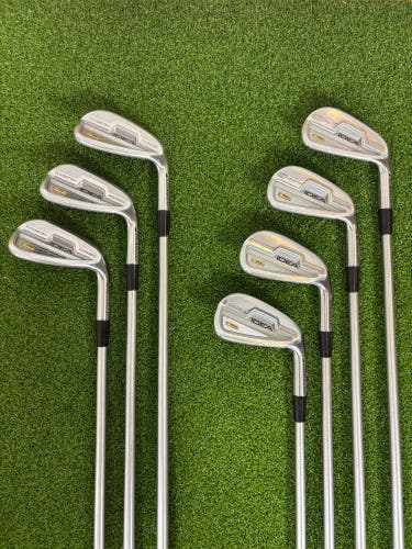 Men's 2011 Adams Idea CMB Right Handed Iron Set Extra Stiff Flex 7 Pieces (Used) - Missing 8 Iron