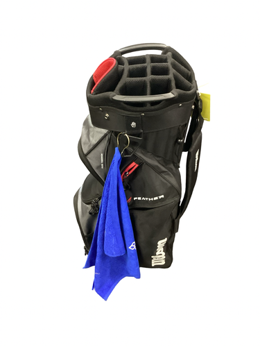 Used Wilson FEATHER Mens Stand Bag Black 11613-S000189213