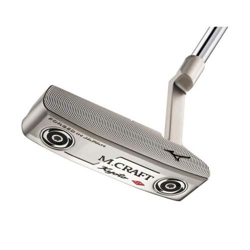 Mizuno M.Craft Kyoto P Putter 34" (Nickel, Blade, Plumber's Neck) 2026