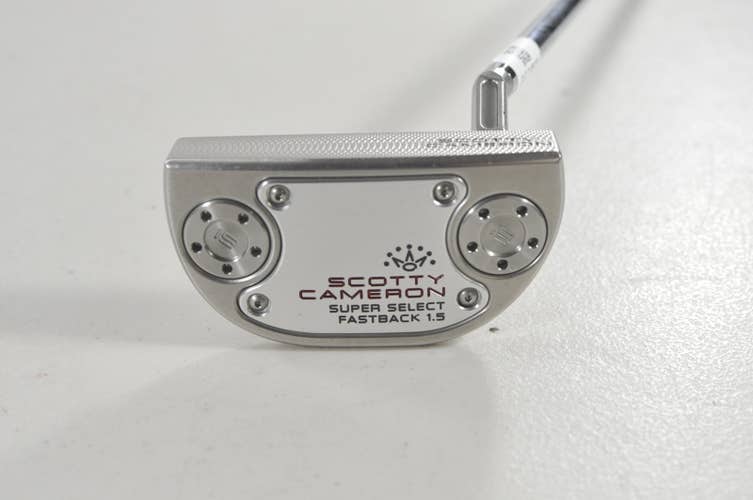 Titleist 2023 Scotty Cameron Super Select Fastback 1.5 35" Putter Steel #226075