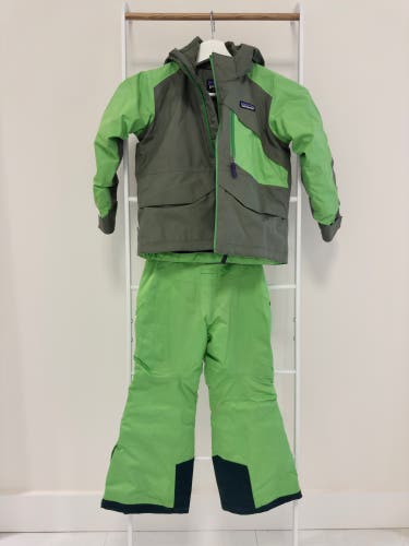 Patagonia Snowshot Ski Jacket and Pants Set Boys XS 5-6