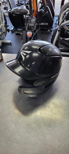 Used Easton 7 1/8 - 7 3/4 W JAW Batting Helmet No Mask Black One Size 11497-S000161041