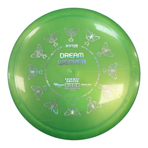 Used DREAM WEAVER Disc Golf Driver Green 169g 11450-S000528053