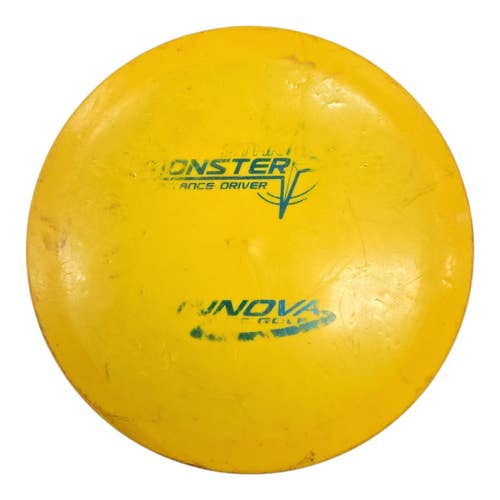 Used Innova STAR MONSTER Disc Golf Driver Yellow 11450-S000528057