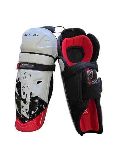 Used CCM SHIN GUARDS Junior Shin Guards White 11" 11450-S000528023