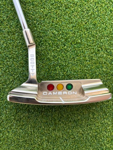 Scotty Cameron Studio Select Newport 2 Mid Slant 33” Custom Shop + JYD Cover