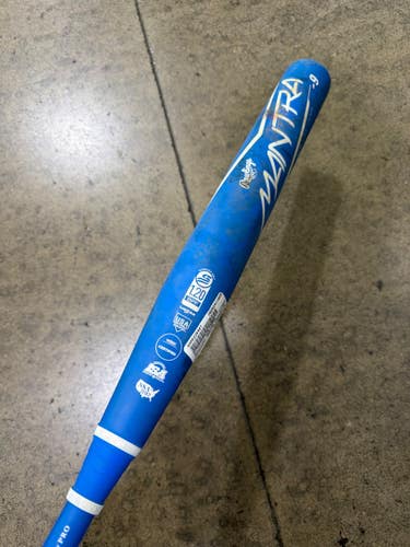 Used Rawlings MANTRA COMPOSITE BB/SB Fastpitch Bat 33" 11605-S000226487