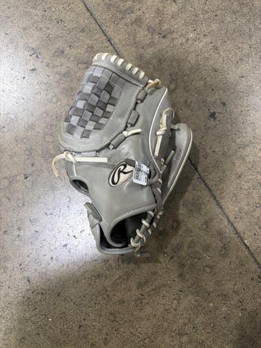 Used Rawlings GG ELITE BB/SB Glove RH Throw Grey 12 1/2" 11605-S000226488
