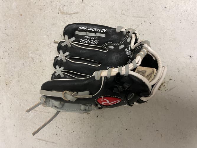 Used Rawlings MPL105FL BB/SB Glove RH Throw Black And Grey 10 1/2" 11855-S000209223