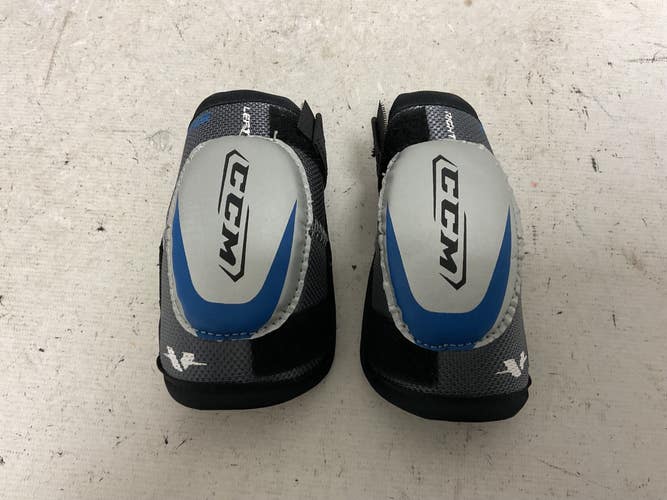 Used CCM OVE Youth Elbow Pads Grey SM 11855-S000209218
