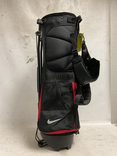 Used Nike JR STAND BAG Jr Stand Bag Red And Black 11855-S000209187