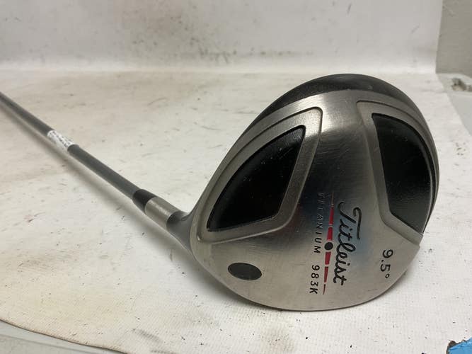 Used Titleist TITANIUM 983K Mens Driver RH Grey 9.5 Degree 11855-S000209182