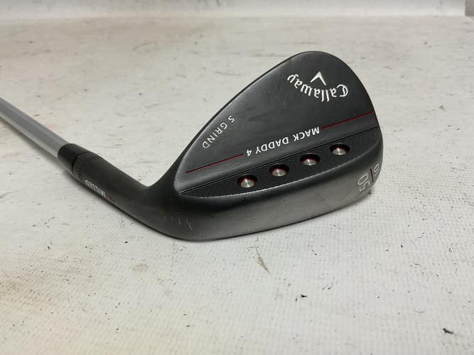 Used Callaway MACK DADDY 4 S GRIND Golf Wedge Mens RH 50 Degree 11855-S000209181