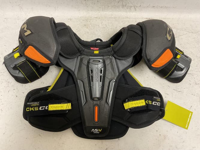 Used CCM AS-V PRO Junior Shoulder Pads LG 11855-S000209158