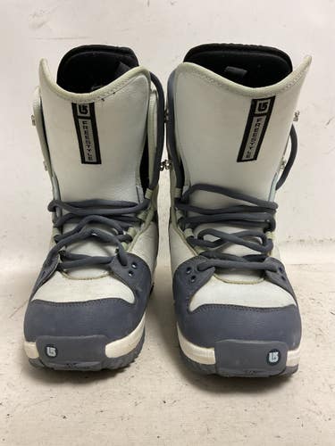 Used Burton FREESTYLE Womens Snowboard Boots Carolina Blue Senior 7 11855-S000209133