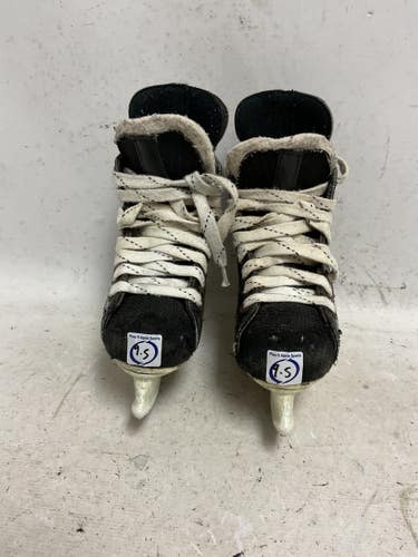 Used Bauer JUNIOR SUPREME 90 Youth Hockey Skate Black Youth 09.5 11855-S000209116