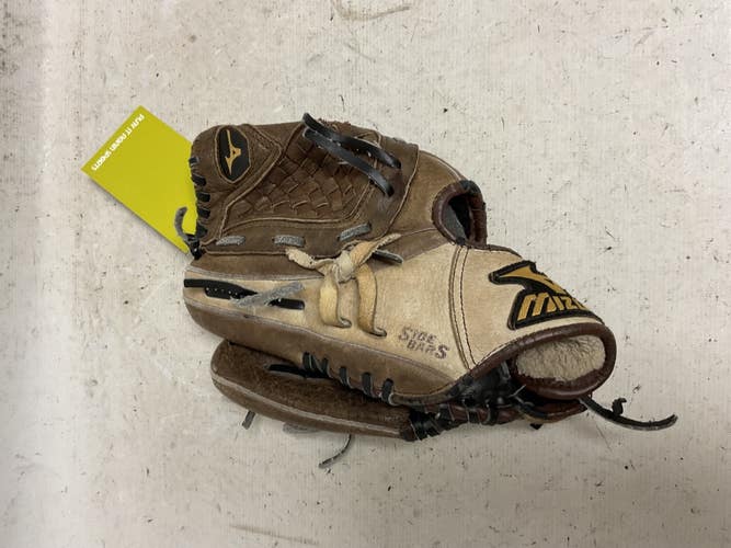 Used Mizuno GPP1001 BB/SB Glove LH Throw Brown 10" 11855-S000209105