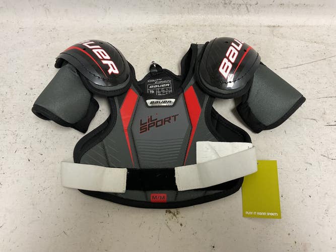 Used Bauer LIL SPORT Youth Elbow Pads MD 11855-S000209097