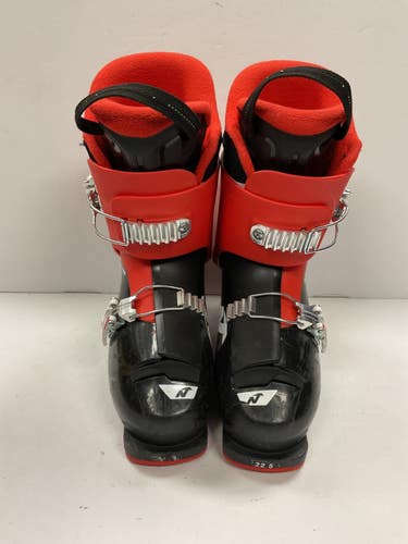 Used Nordica SPEED MACHINE J2 Boys DH Ski Boot Black And Red 225 MP - J04.5 - W5.5 11855-S000209087