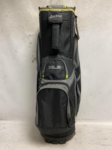 Used Tour Edge HL3 Mens Cart Bag Black And Optic Yellow 11855-S000209071