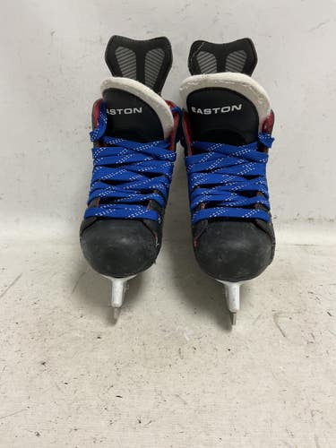 Used Easton SYNERGY EQ30 Junior Hockey Skate White/Black/Red Junior 04 11855-S000209066