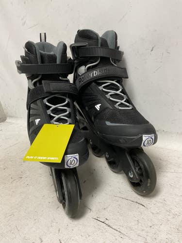 Used Rollerblade ZETRABLADE Senior Rec Fitness Skates Black Senior 10 11855-S000209043
