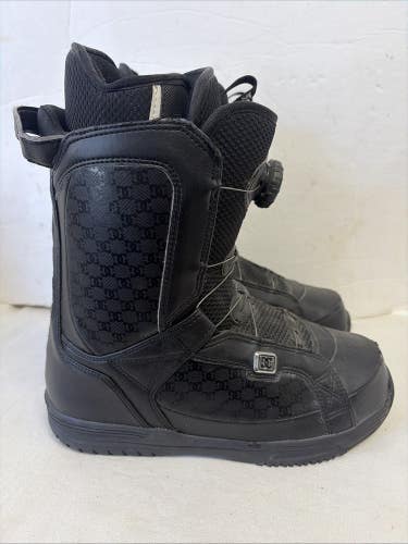 Mens Adult Size 9 DC Scout 09 Snowboard Boots With BOA lacing System