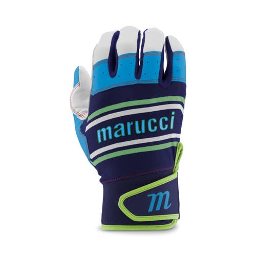 New Swift Lite Batting Gloves Navy Blue/Carolina Blue Youth Lg 11855-MRCMBGFZNLYNYL